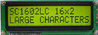 Large Characters LCD